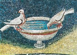 Détail d'une mosaïque