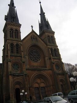 L'église Saint-Remi de Charleville-Mézières, construite en 1860.