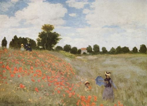 Les coquelicots, 1873. Musée d'Orsay