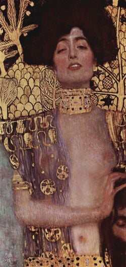 Judith avec la tête d'Holopherne, 1901.