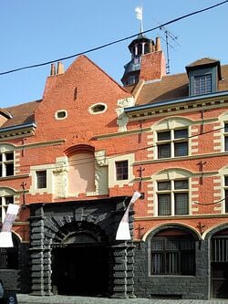 Entrée de l'Hospice Comtesse, devenue un musée