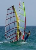La planche à voile