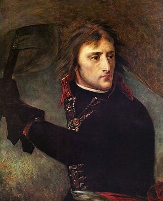 Bonaparte au pont d'Arcole, par Antoine-Jean Gros (1801).