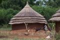 Case d'un habitant de Djouba, la capitale.