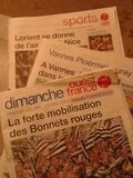 Edition du dimanche et sportive du journal Ouest-France.