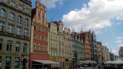 Des maisons anciennes sur la Place du marché (Rynek)