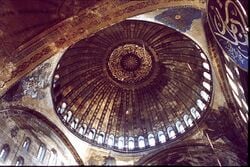 Coupole ajourée de Sainte-Sophie, Constantinople