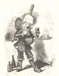 Polichinelle vu par Bertall en 1852