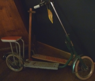 Trottinettes d'antan