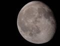 la lune gibbeuse décroissante