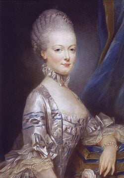 Marie-Antoinette en 1769 par Joseph Ducreux.