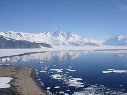 Le mont Herschel en Antarctique