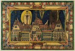 Un tableau d'Adolf Wölfli (1921)