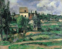 Le Moulin sur la couleuvre à Pontoise, 1881