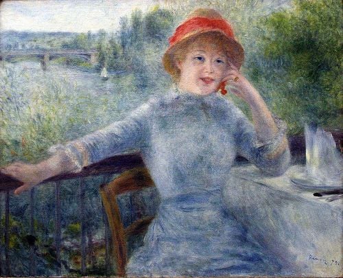 Portrait d'Alphonsine Fournaise, 1879.