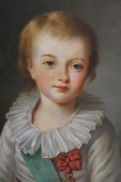 Louis-Joseph dauphin de France par Élisabeth Vigée Lebrun œuvre du XVIIIe&nbsp;siècle?