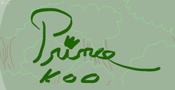 Écriture stylisée du titre «&nbsp;Prince Koo&nbsp;».