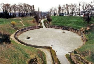Amphithéâtre romain de Trèves.