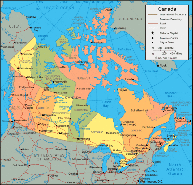 Datei:Canada map.gif