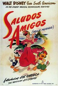 Theatre Poster of Saludos Amigos