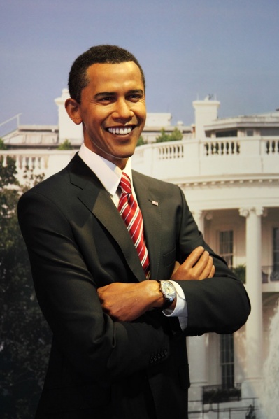 Archivo:Figura de cera de Barack Obama .jpg