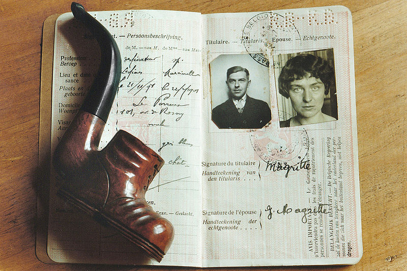 Fichier:Magritte - passeport.jpg