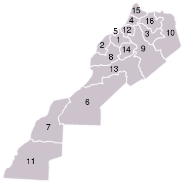 Fichier:Subdivisions Maroc.png