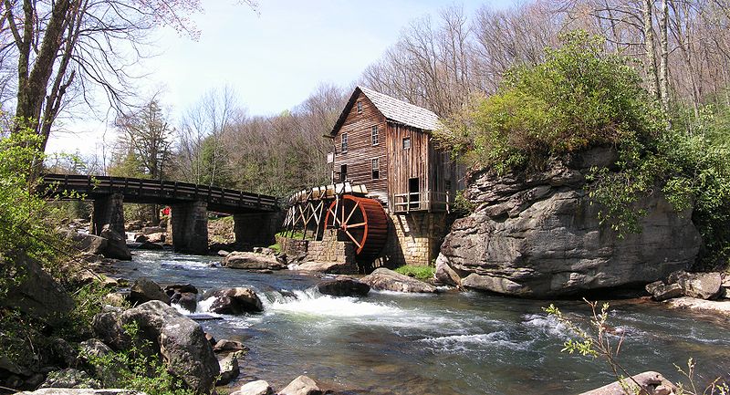 Fichier:Moulin à eau en Virginie.jpg
