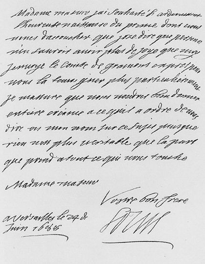 Fichier:LouisXIV lettre 1688.jpg