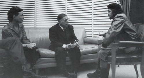 Fichier:Beauvoir Sartre Che Guevara en 1960 à Cuba.jpg