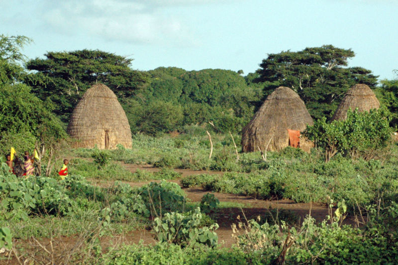 Fichier:Village Kenya.jpg