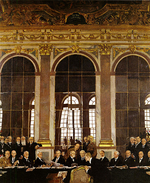 Fichier:Signature du traité de Versailles 1919.jpg