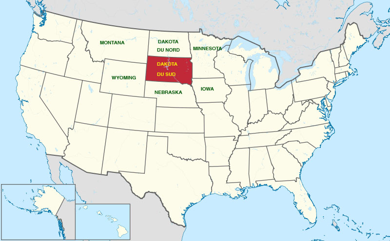 Fichier:South Dakota in United States.jpg