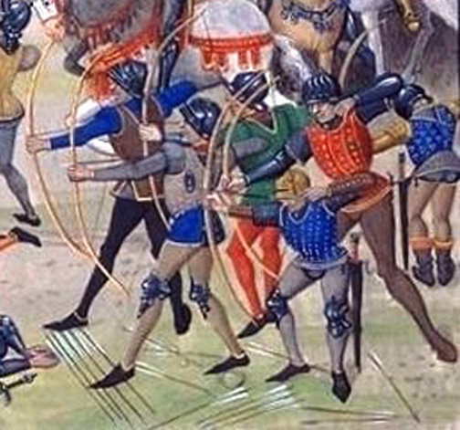 Fichier:Archers anglais XIVe siècle.jpg