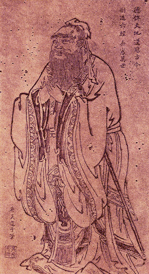 Fichier:Confucius Tang Dynasty.jpg