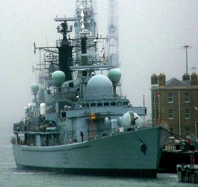 Fichier:HMS Gloucester à Portsmouth.jpg