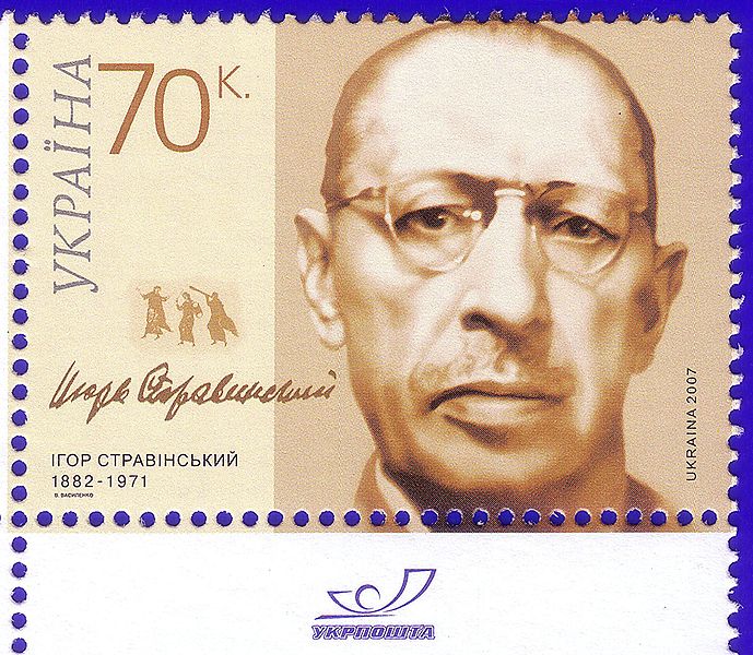 Fichier:Igor Stravinski - timbre Ukraine.jpg