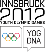 Logo de la 1re édition des Jeux olympiques de la jeunesse d'hiver.