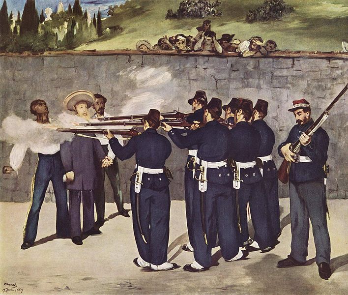 Fichier:Exécution de Maximilien-1867-Mexique.jpg