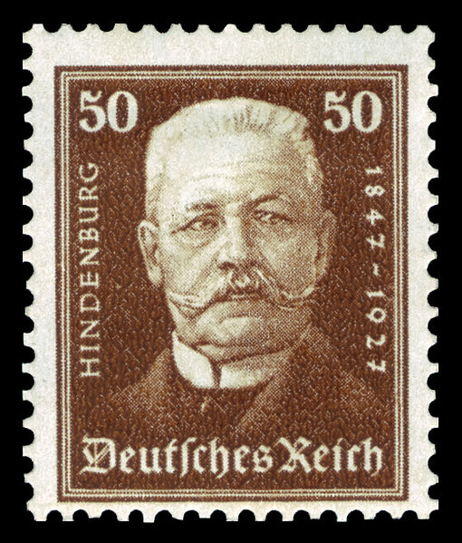Fichier:Paul von Hindenburg - timbre 1927.jpg