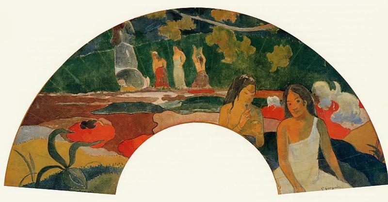 Fichier:Paul Gauguin - Aréaréa - éventail.jpg