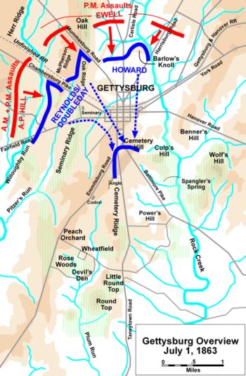 Fichier:350px-Gettysburg Battle Map Day1.jpg