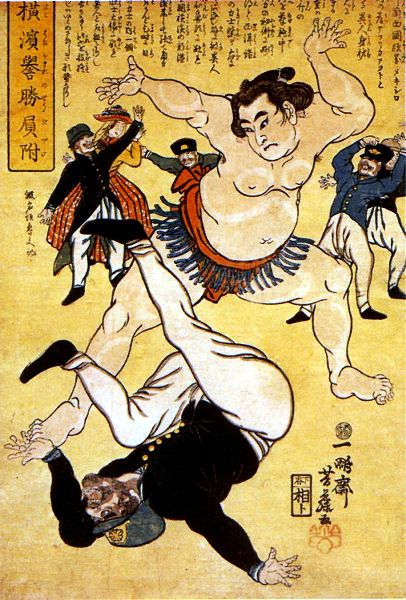 Fichier:Japonais et étrangers-1861.jpg