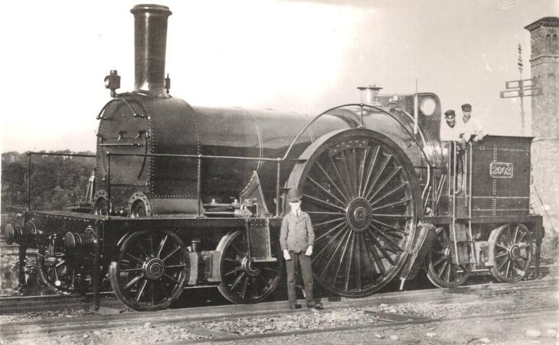 Fichier:Locomotive à grand gabarit du Great Western Railway, en 1876.jpg