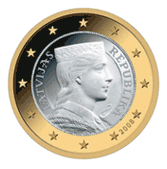 Fichier:1 euro - Lettonie.gif