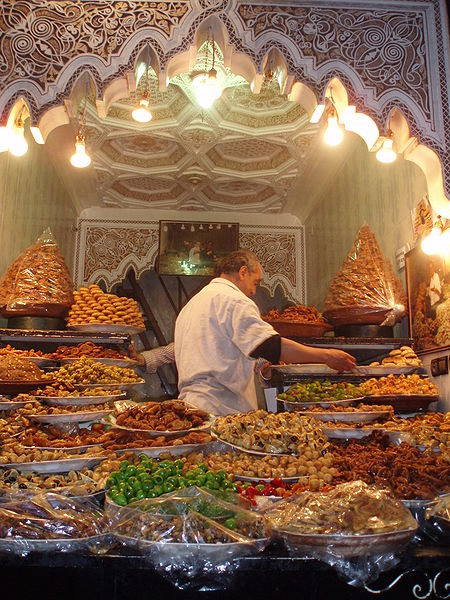 Fichier:Maroc - pâtisserie.jpg