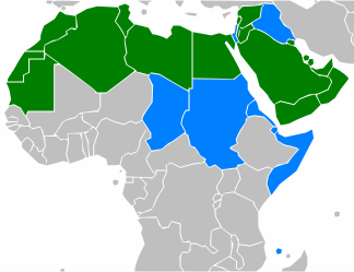 Fichier:Arabic speaking world.png