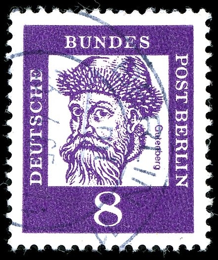 Fichier:Deutsche Bundespost - Bedeutende Deutsche - Johannes Gutenberg - 8 Pfennig.jpg