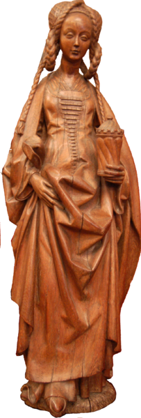 Fichier:Statue moyenâgeuse de Marie-Madeleine.png