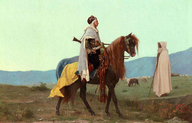 Fichier:Cavalier arabe - Gustave Boulanger.jpg